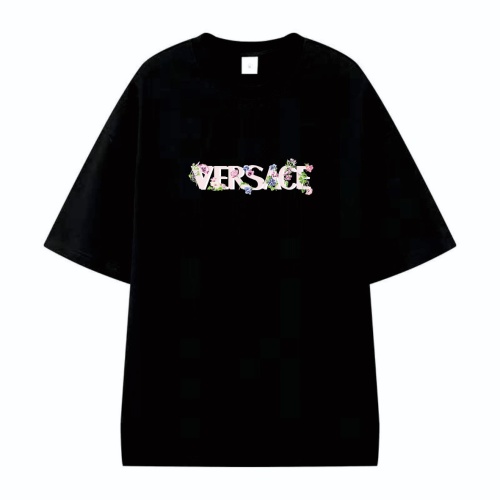 Replica Versace T-Shirts Short Sleeved For Unisex #1197829, $25.00 USD, [ITEM#1197829], Replica Versace T-Shirts outlet from China