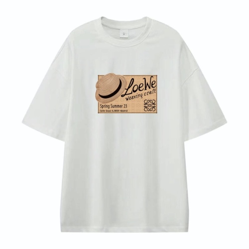 Replica LOEWE T-Shirts Short Sleeved For Unisex #1197840, $25.00 USD, [ITEM#1197840], Replica LOEWE T-Shirts outlet from China