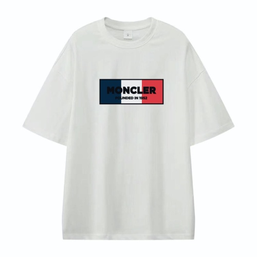 Replica Moncler T-Shirts Short Sleeved For Unisex #1197856, $25.00 USD, [ITEM#1197856], Replica Moncler T-Shirts outlet from China