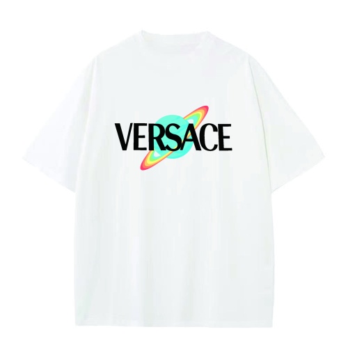 Replica Versace T-Shirts Short Sleeved For Unisex #1197882, $25.00 USD, [ITEM#1197882], Replica Versace T-Shirts outlet from China