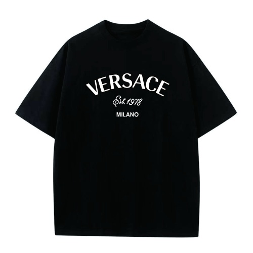 Replica Versace T-Shirts Short Sleeved For Unisex #1197885, $25.00 USD, [ITEM#1197885], Replica Versace T-Shirts outlet from China
