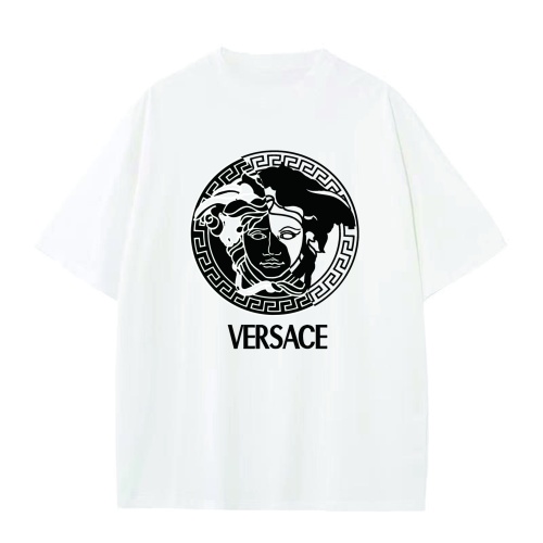 Replica Versace T-Shirts Short Sleeved For Unisex #1197886, $25.00 USD, [ITEM#1197886], Replica Versace T-Shirts outlet from China