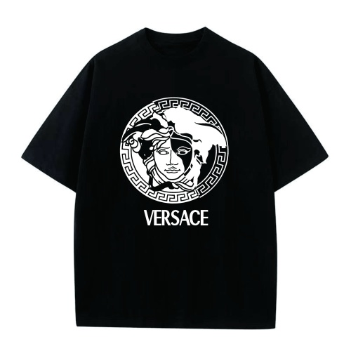 Replica Versace T-Shirts Short Sleeved For Unisex #1197887, $25.00 USD, [ITEM#1197887], Replica Versace T-Shirts outlet from China