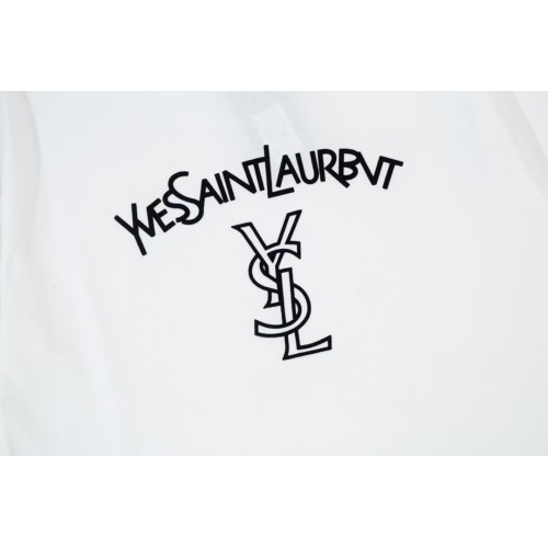 Replica Yves Saint Laurent YSL T-shirts Short Sleeved For Unisex #1197890 $25.00 USD for Wholesale