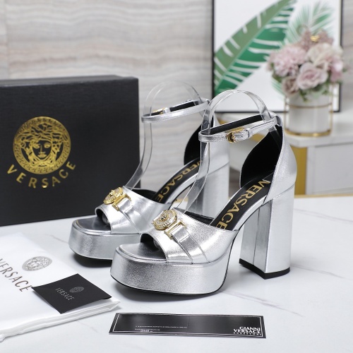 Replica Versace Sandal For Women #1197967, $125.00 USD, [ITEM#1197967], Replica Versace Sandal outlet from China