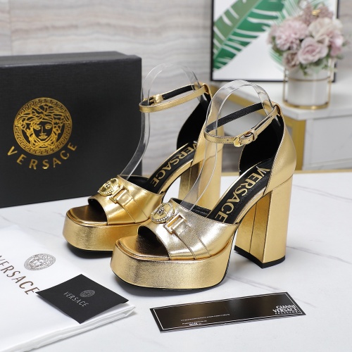 Replica Versace Sandal For Women #1197968, $125.00 USD, [ITEM#1197968], Replica Versace Sandal outlet from China