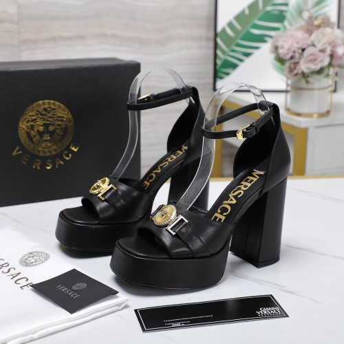 Replica Versace Sandal For Women #1197970, $125.00 USD, [ITEM#1197970], Replica Versace Sandal outlet from China
