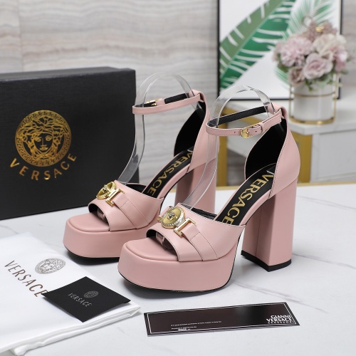 Replica Versace Sandal For Women #1197971, $125.00 USD, [ITEM#1197971], Replica Versace Sandal outlet from China