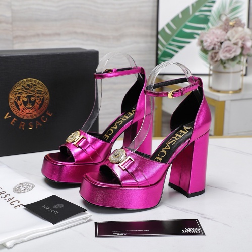 Replica Versace Sandal For Women #1197972, $125.00 USD, [ITEM#1197972], Replica Versace Sandal outlet from China