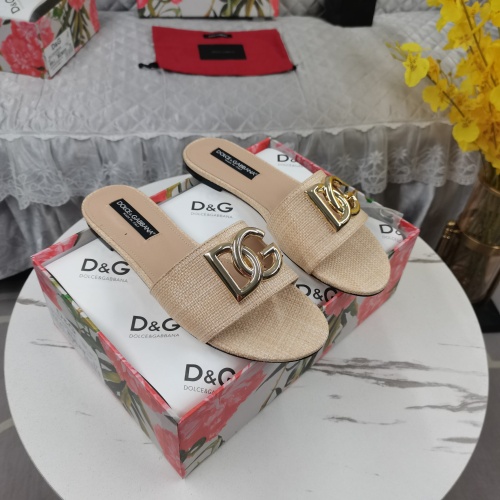 Replica Dolce &amp; Gabbana D&amp;G Slippers For Women #1198069, $115.00 USD, [ITEM#1198069], Replica Dolce &amp; Gabbana D&amp;G Slippers outlet from China