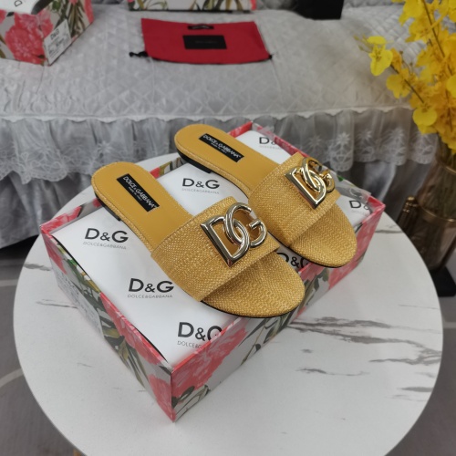 Replica Dolce &amp; Gabbana D&amp;G Slippers For Women #1198076, $115.00 USD, [ITEM#1198076], Replica Dolce &amp; Gabbana D&amp;G Slippers outlet from China