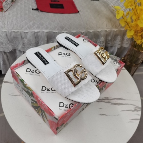 Replica Dolce &amp; Gabbana D&amp;G Slippers For Women #1198077, $115.00 USD, [ITEM#1198077], Replica Dolce &amp; Gabbana D&amp;G Slippers outlet from China