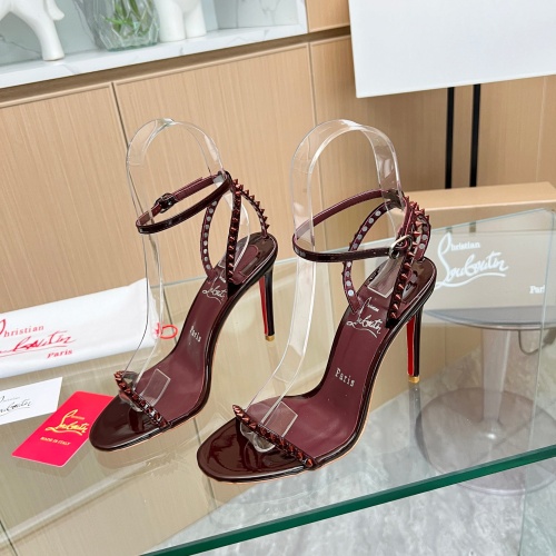 Replica Christian Louboutin Sandal For Women #1198105, $108.00 USD, [ITEM#1198105], Replica Christian Louboutin Sandal outlet from China
