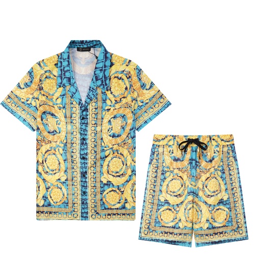 Replica Versace Tracksuits Short Sleeved For Men #1198125, $48.00 USD, [ITEM#1198125], Replica Versace Tracksuits outlet from China