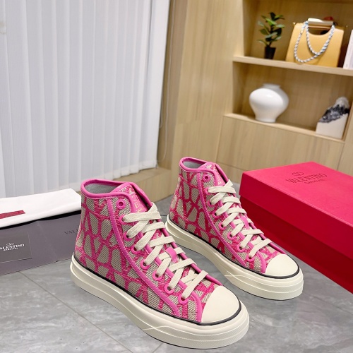 Replica Valentino High Tops Shoes For Women #1198229, $92.00 USD, [ITEM#1198229], Replica Valentino High Tops Shoes outlet from China