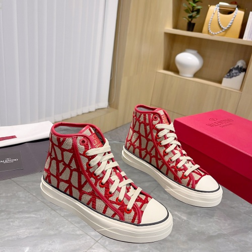 Replica Valentino High Tops Shoes For Women #1198231, $92.00 USD, [ITEM#1198231], Replica Valentino High Tops Shoes outlet from China