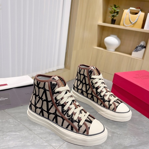 Replica Valentino High Tops Shoes For Women #1198234, $92.00 USD, [ITEM#1198234], Replica Valentino High Tops Shoes outlet from China