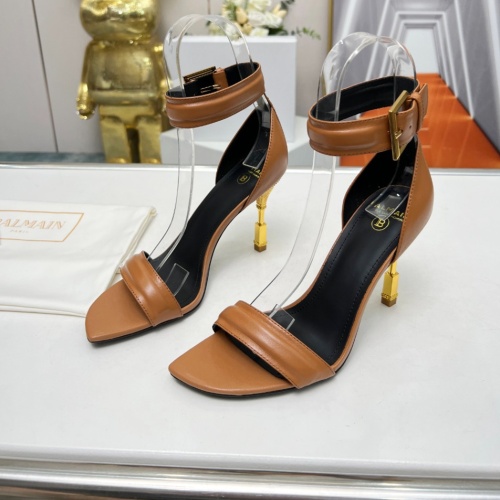 Replica Balmain Sandal For Women #1198244, $122.00 USD, [ITEM#1198244], Replica Balmain Sandal outlet from China