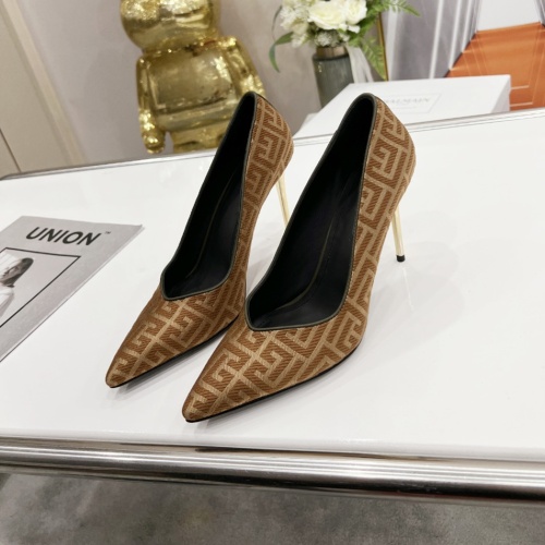 Replica Balmain High-Heeled Shoes For Women #1198256, $118.00 USD, [ITEM#1198256], Replica Balmain High-Heeled Shoes outlet from China