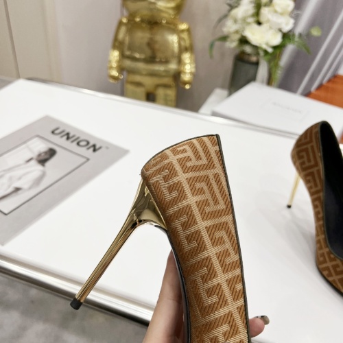 Replica Balmain High-Heeled Shoes For Women #1198256 $118.00 USD for Wholesale