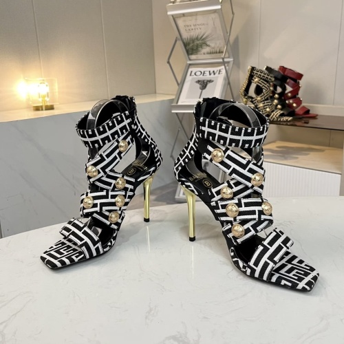 Replica Balmain Sandal For Women #1198266 $82.00 USD for Wholesale