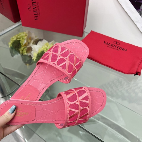Replica Valentino Slippers For Women #1198327 $82.00 USD for Wholesale
