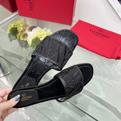 Replica Valentino Slippers For Women #1198331 $82.00 USD for Wholesale