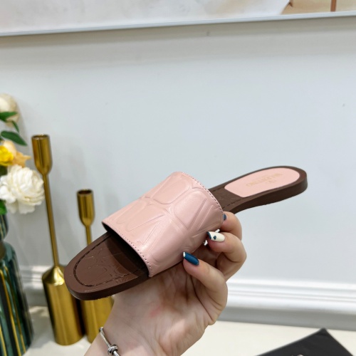 Replica Valentino Slippers For Women #1198334 $82.00 USD for Wholesale
