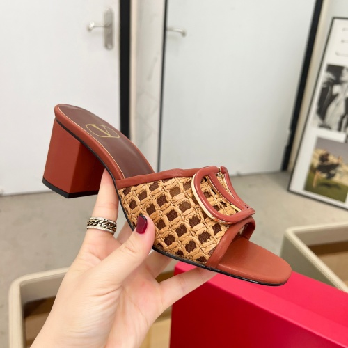 Replica Valentino Slippers For Women #1198491 $88.00 USD for Wholesale