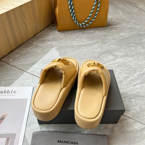 Replica Balenciaga Slippers For Women #1198556 $88.00 USD for Wholesale