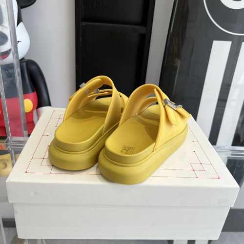Replica Alexander McQueen Slippers For Women #1198607 $92.00 USD for Wholesale