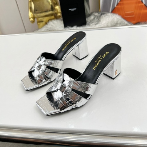 Replica Yves Saint Laurent YSL Slippers For Women #1198756, $82.00 USD, [ITEM#1198756], Replica Yves Saint Laurent YSL Slippers outlet from China