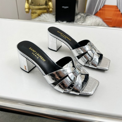 Replica Yves Saint Laurent YSL Slippers For Women #1198756 $82.00 USD for Wholesale