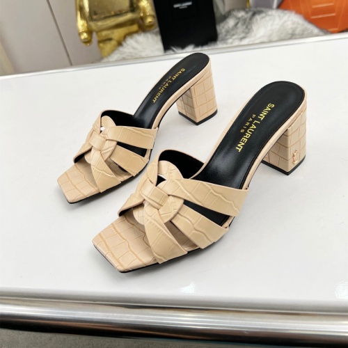 Replica Yves Saint Laurent YSL Slippers For Women #1198762, $82.00 USD, [ITEM#1198762], Replica Yves Saint Laurent YSL Slippers outlet from China