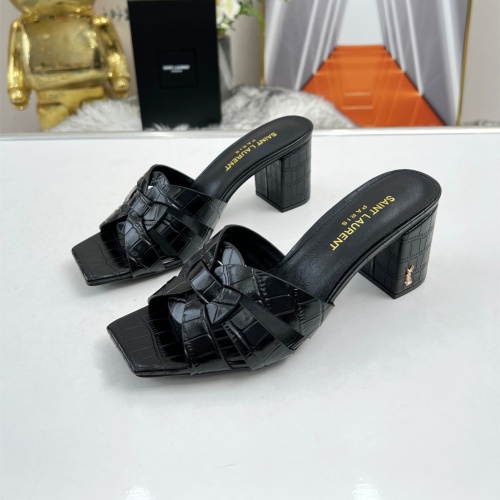 Replica Yves Saint Laurent YSL Slippers For Women #1198765, $82.00 USD, [ITEM#1198765], Replica Yves Saint Laurent YSL Slippers outlet from China