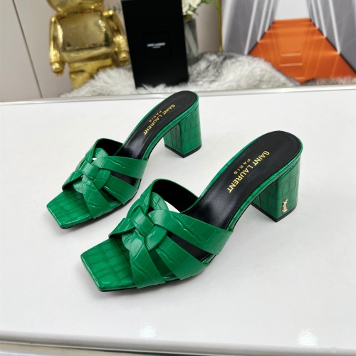 Replica Yves Saint Laurent YSL Slippers For Women #1198766, $82.00 USD, [ITEM#1198766], Replica Yves Saint Laurent YSL Slippers outlet from China