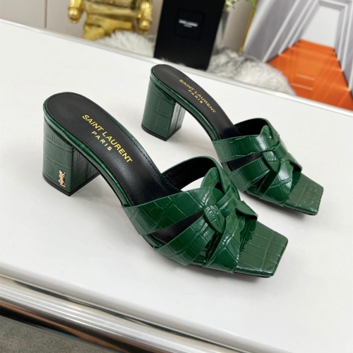 Replica Yves Saint Laurent YSL Slippers For Women #1198768, $82.00 USD, [ITEM#1198768], Replica Yves Saint Laurent YSL Slippers outlet from China
