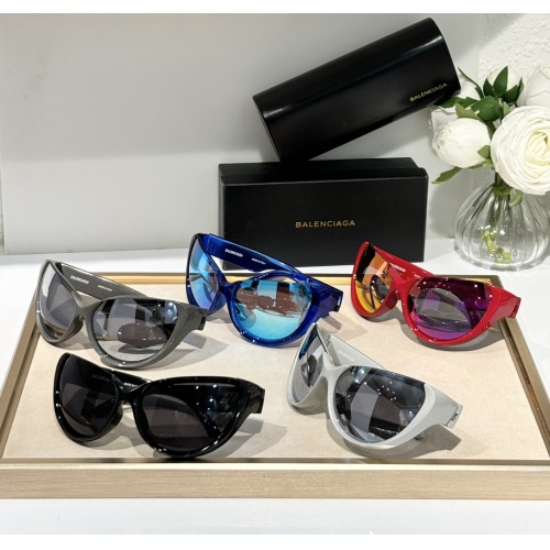 Replica Balenciaga AAA Quality Sunglasses #1198846 $60.00 USD for Wholesale