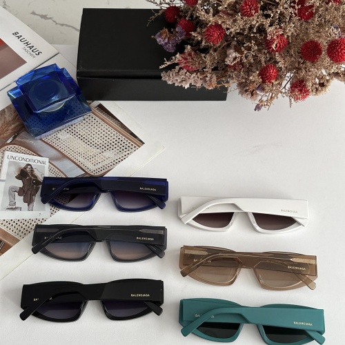 Replica Balenciaga AAA Quality Sunglasses #1198860 $60.00 USD for Wholesale