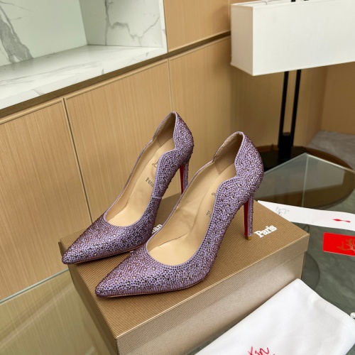 Replica Christian Louboutin High-heeled shoes For Women #1198964, $125.00 USD, [ITEM#1198964], Replica Christian Louboutin High-heeled shoes outlet from China