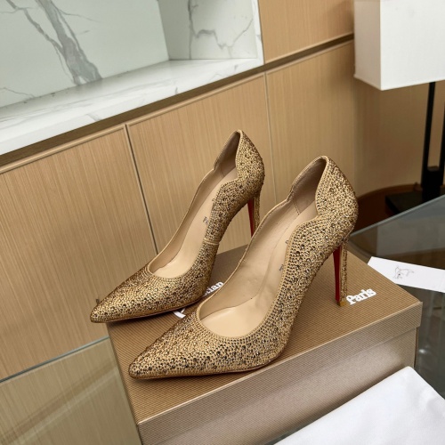 Replica Christian Louboutin High-heeled shoes For Women #1198965, $125.00 USD, [ITEM#1198965], Replica Christian Louboutin High-heeled shoes outlet from China