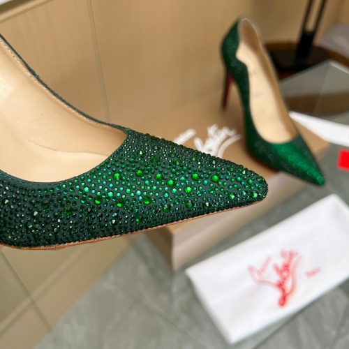 Replica Christian Louboutin High-heeled shoes For Women #1198966 $125.00 USD for Wholesale