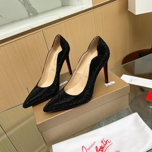 Replica Christian Louboutin High-heeled shoes For Women #1198967, $125.00 USD, [ITEM#1198967], Replica Christian Louboutin High-heeled shoes outlet from China