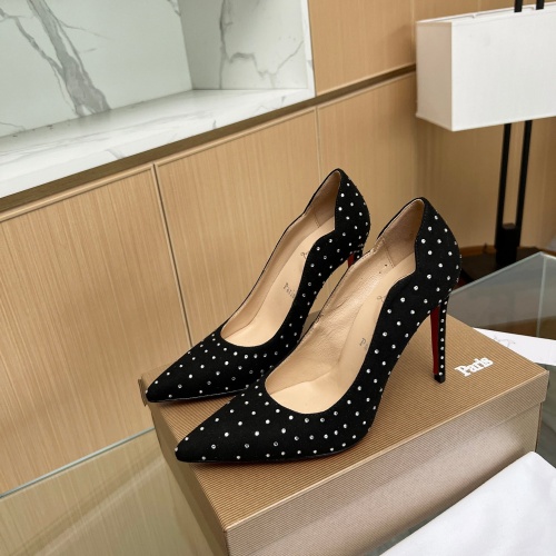 Replica Christian Louboutin High-heeled shoes For Women #1198968, $125.00 USD, [ITEM#1198968], Replica Christian Louboutin High-heeled shoes outlet from China