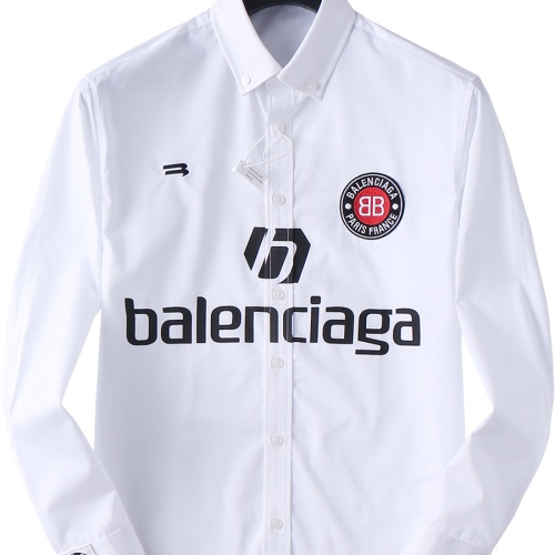 Replica Balenciaga Shirts Long Sleeved For Men #1198970, $48.00 USD, [ITEM#1198970], Replica Balenciaga Shirts outlet from China
