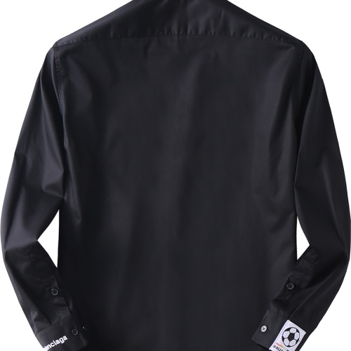 Replica Balenciaga Shirts Long Sleeved For Men #1198971 $48.00 USD for Wholesale