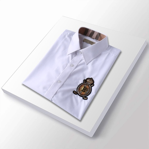 Replica Burberry Shirts Short Sleeved For Men #1198998 $36.00 USD for Wholesale