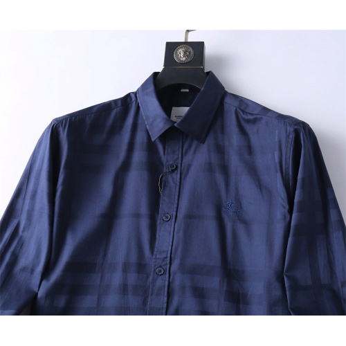 Replica Burberry Shirts Long Sleeved For Men #1199014 $40.00 USD for Wholesale