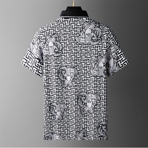 Replica Versace T-Shirts Short Sleeved For Men #1199078 $42.00 USD for Wholesale