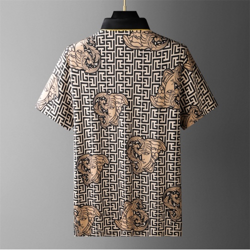 Replica Versace T-Shirts Short Sleeved For Men #1199079 $42.00 USD for Wholesale